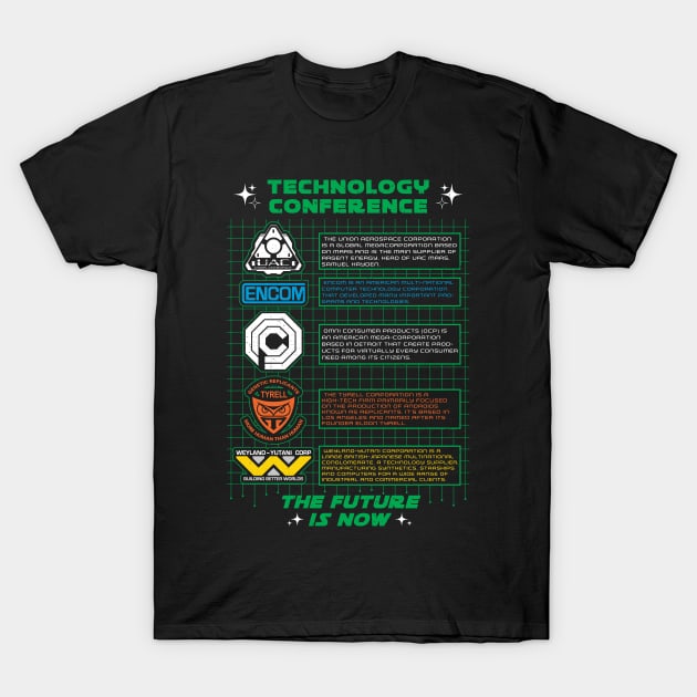 Technology Conference T-Shirt by Tronyx79